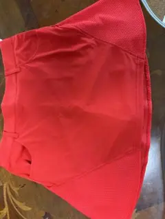 JUN&ROPE 赤 メッシュ スカート L