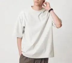 【未使用タグ付き】green label　サップ　DotAir　クルーネックT