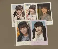 イコラブ　=LOVE 音嶋莉沙　ミニフォトカード　5枚セット