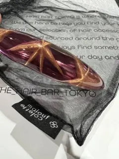 コレットマルーフ ホリデー バレッタ パープル