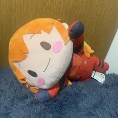 エヴァンゲリオン アスカ プラグスーツ メガジャンボ 寝そべり ぬいぐるみ
