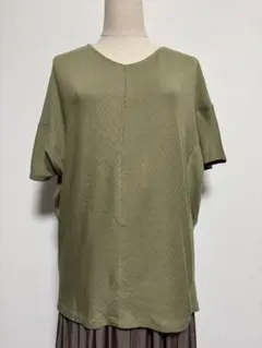 shoo la rue タグ付き新品　UVカット効果 速乾性　Vネック 半袖