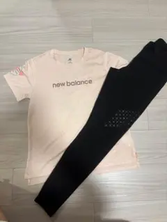 new balanceランニングウェア上下セット