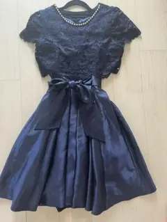 DORRY DOLL パーティドレス ネイビー
