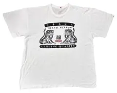 EDWIN グラフィックプリント オーバーサイズ ボックスシルエット tシャツ