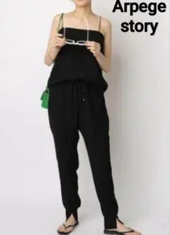 Arpege story ブラックセットアップ