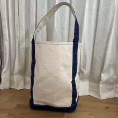 TEMBEA トートバッグ アイボリー/ネイビー