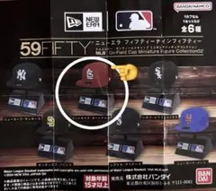 MLB NEWERA59FIFTYコレクションガチャ⭐️セントルイス・カージナルス