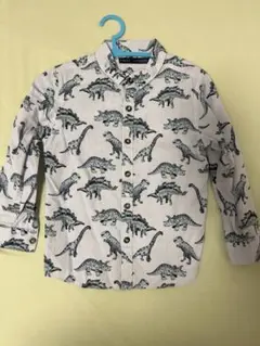 美品　95サイズ　恐竜シャツ