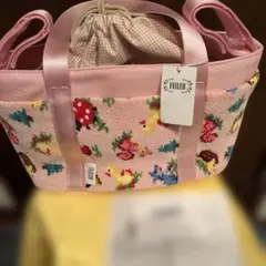 ☆新品&未使用&タグ付き「フェイラー」トートバッグ　マザーバッグ　お稽古バッグ☆ FEILER - 新品 未使用 トートバッグ エコバッグ フェイラーの