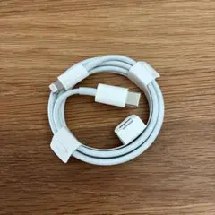 Apple iPhone USB-C Lightningケーブル 純正品
