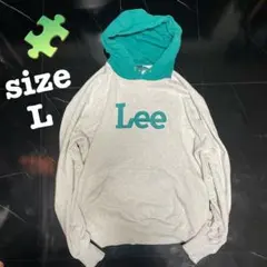 Lee パーカー　バイカラー