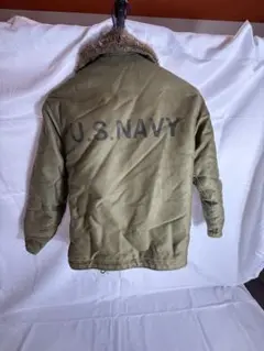 U.S. NAVY ミリタリージャケット オリーブドラブ