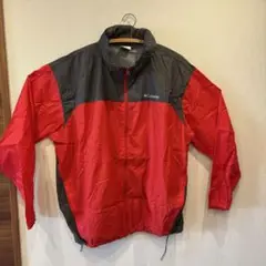 Columbia ナイロンジャケット XXL レッド/グレー
