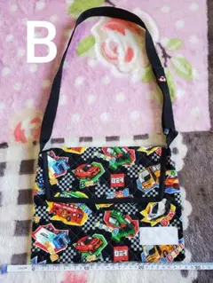 ハンドメイドバッグ　車柄B　男の子用