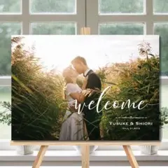 ✨6案ご提案します✨お洒落なオーダーウェルカムボード　結婚式　パネル　キャンバス