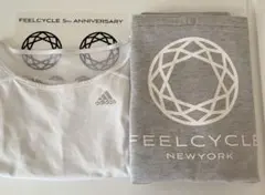 feelcycle adidas ウェア バッグ ステッカー 3点セット