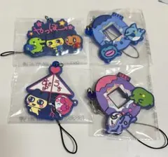 たまごっち一番くじF賞きらきらラバーチャーム4種セット