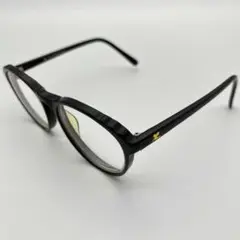 クレージュ メガネ 伊達眼鏡 フレーム 度入り ブラック