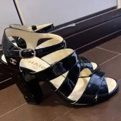 シャネル サンダル37.5 ジミーチュウお好きな方にも