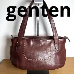 ⭐️美品⭐️genten ゲンテン ハンドバッグ ソフィッチェ トスカレザー