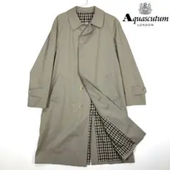 Aquascutum ビンテージ ステンカラーコート aqua5 英国製