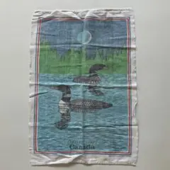 USED CANADA COMMON LOON FABRIC
