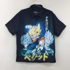 海外公式 forever21×ドラゴンボールZ 半袖シャツ 黒 XL