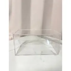 100日セービング等に♡透明アクリルケース 10.2 cm ×20.3cm