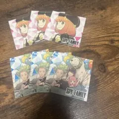 SPY✖️FAMILY ナツコミツインステッカー6枚セット