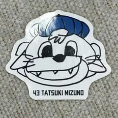 C・B似顔絵ステッカー　水野達稀