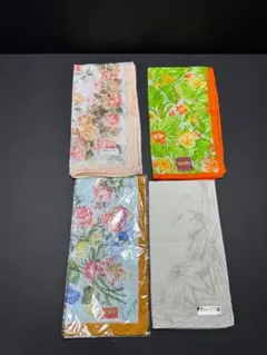 美品　ケンゾー　その他ブランドハンカチ　4点セット　ｗ0825-0429-②-④
