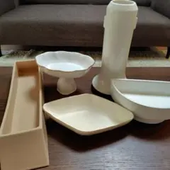 ★ 未使用品 小原流　推薦花器四品(エンジ 　ェル、プリンセス、あすか、蓮葉口) 2025年最新】小原流 あすかの人気アイテム - メルカリ