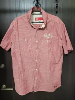 Dickies 半袖シャツ Lサイズ レッド