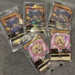 遊戯王 セブンイレブン ハイチュウ 5枚セット