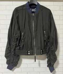 未使用 DIESEL G-Noak ショート丈ジャケット 24inch カーキ系