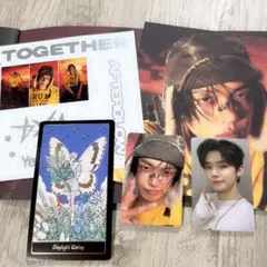 TXT Afterglow ヨンジュンver CD トレカ セット ユニバ