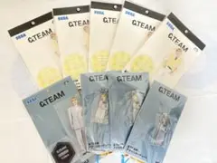 &TEAM YUMA アクリルキーチェーン　クリアスタンド　9個セット