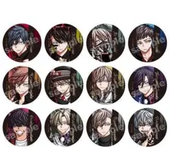【BOX】桃源暗鬼 トレーディングメタリック缶バッジ③
