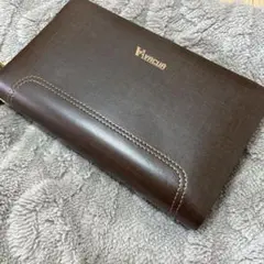 美品Vacula ブラウン クラッチバッグオシャレ、革