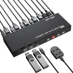 ポート、MT-VIKI DisplayPort 好評 器 4