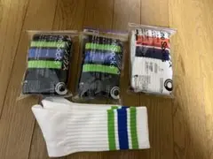 【ファミマ/ampm】キムタク着用 ソックス 4点まとめセット