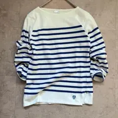 オーシバル ORCIVAL ドロップショルダー ボーダーTシャツ フランス製