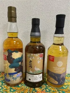 ウイスキーラバーズ名古屋　抽選限定ボトル3本セット ウイスキーラバーズ名古屋抽選限定ボトル3本セット