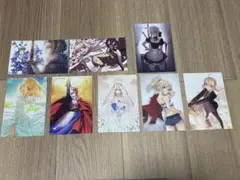 Fateシリーズ セイバー イラストカード 8枚セット