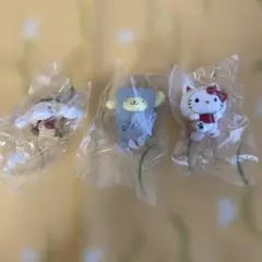 さんりお　どろろーん妖怪ふぃぎゅあ　キティ　ポムポムプリン　シナモロール
