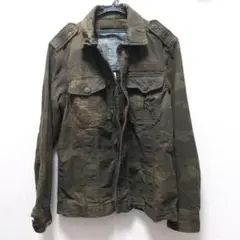 当時物 希少 アバクロンビーu0026フィッチ 迷彩 ミリタリー ジャケット サイズL