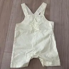 プティマイン　80サイズ　サロペット　黄色　ベビー　女の子　男の子　petit