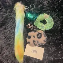 光る⭐︎しっぽ&シュシュ　コギャルセット
