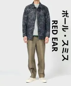 新品【RED EAR -ポールスミス-】フェイクスプラッシュ カバーオール XL